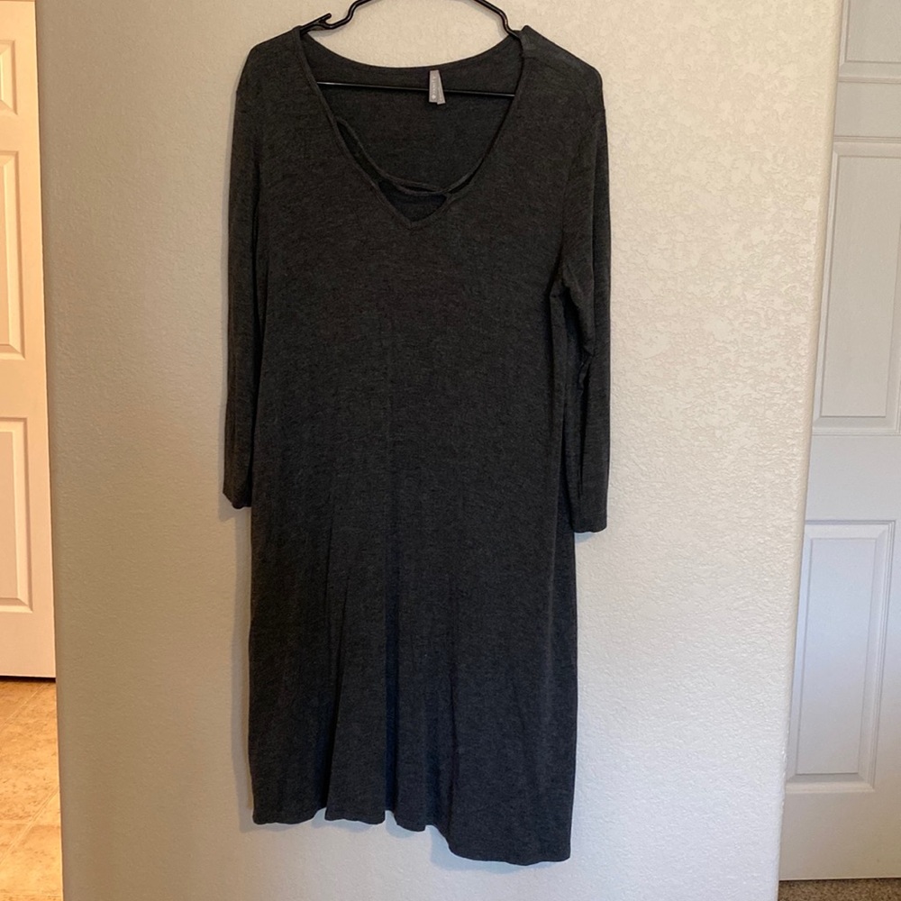 Gray Dress